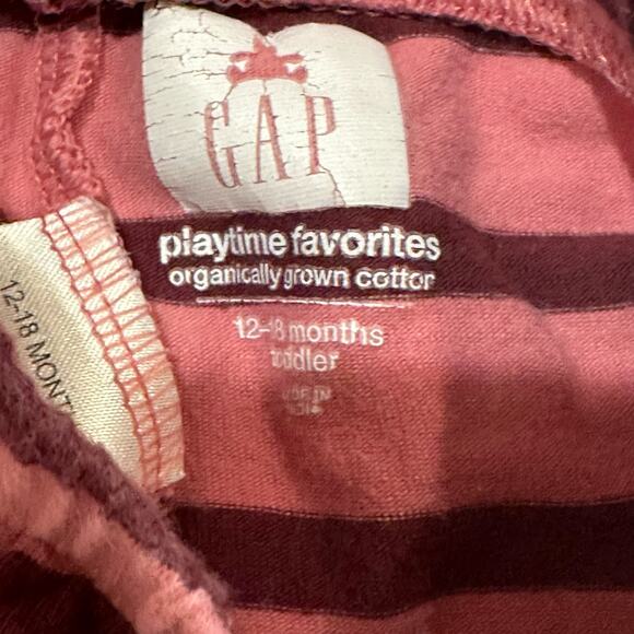 Baby Gap Girl Outfit sz 12-18 m Outfit Matching Set Two Piece Outfit organic - Picture 6 of 7